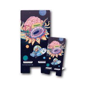 グルマンディーズ リック アンド モーティ ／ アクリルスマホスタンド 宇宙 RAM-10A