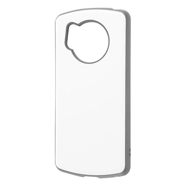 AQUOS R7 ケース ホワイト 耐衝撃カバー ProCa シンプル おしゃれ オシャレ レイアウ...