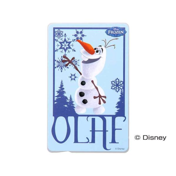 ICカードステッカー ディズニー オラフ シール デコ 個人情報保護 貼り直し簡単 通勤 通学 キャ...