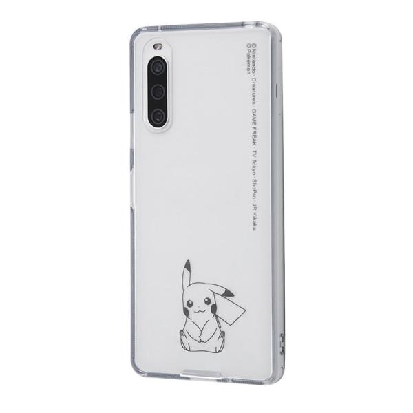 Xperia 10 IV ケース ポケモン ピカチュウ ハイブリッドカバー Charaful クリア...