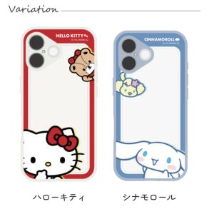 サンリオ iPhone17 ケース クリア 半...の詳細画像1