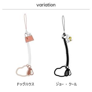 スヌーピー ストラップ スマホ レトロ ぐるぐ...の詳細画像1