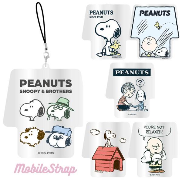 スヌーピー ストラップ スマホ モバイル アクリル キャラクター グッズ ピーナッツ PEANUTS...