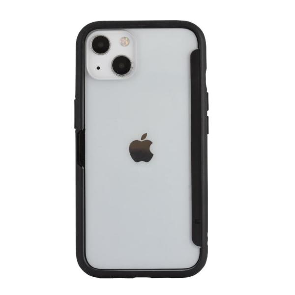 iPhone 13 ケース ブラック SHOWCASE+ カバー クリア 透明 かわいい 可愛い お...