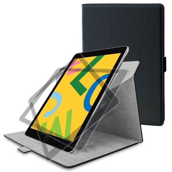 エレコム iPad ケース 第9世代 第7世代 第8世代 10.2 対応 フラップ レザー 360度...