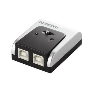 エレコム USB切替器 手動 2ポート ELECOM