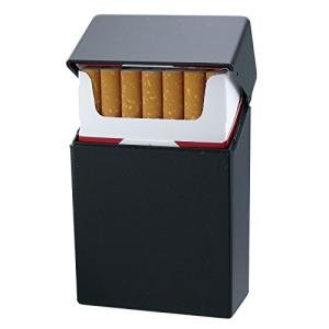 シガレットケース たばこケース 煙草ケース シガレットハードケース ブラックの商品画像