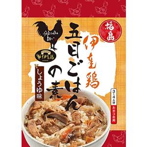 まるい 福島 伊達鶏 五目ごはんの素 しょうゆ味 193g ×4個の商品画像