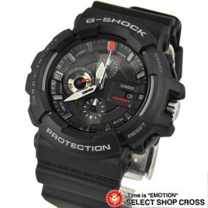 【3年保証】 CASIO カシオ 腕時計 G-SHOCK Gショック メンズ 人気 アナログ クロノグラフ GAC-100-1ADR ブラック 黒 GAC-100-1A 海外モデル 防水 おしゃれ