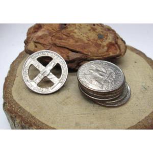 メディスンホイール コイン 25セント硬貨使用のホイール/パーツ/アクセサリー/ゴローズではありませ...