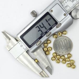 B-84 真鍮ビーズ ブラス丸玉ビーズ ゴール...の詳細画像3