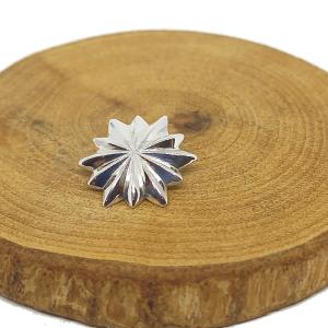 ギザコンチョ(大) Silver925 裏ループタイプアクセサリーのカスタムにいかがですか？？｜CROSSヤフーショップ
