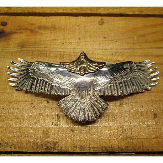 イーグル/ペンダント/トップ/Silver925&amp;真鍮 CROSS ORIGINAL ついにできまし...