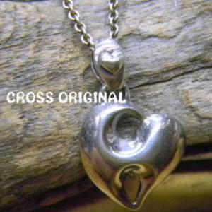 ペンダントトップ メンズ ラブ ハート シルバー925 CROSS ORIGINAL Silver9...