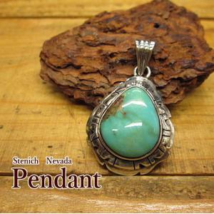 ナバホ族 K.Williams /スパイダーウェブキングマンターコイズ