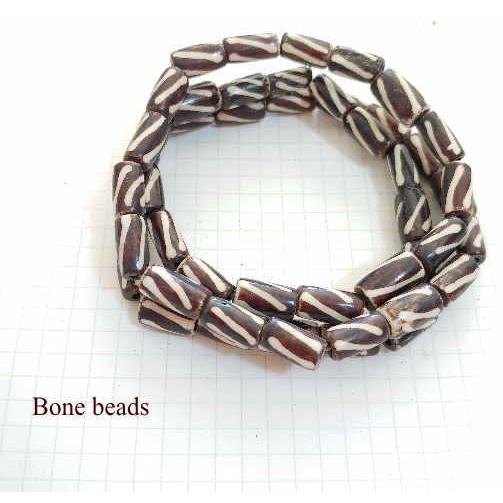 BB-2 ボーンビーズ 骨　1連売り 1連1000円(税別)  パーツ アクセサリー ビーズ クラフ...