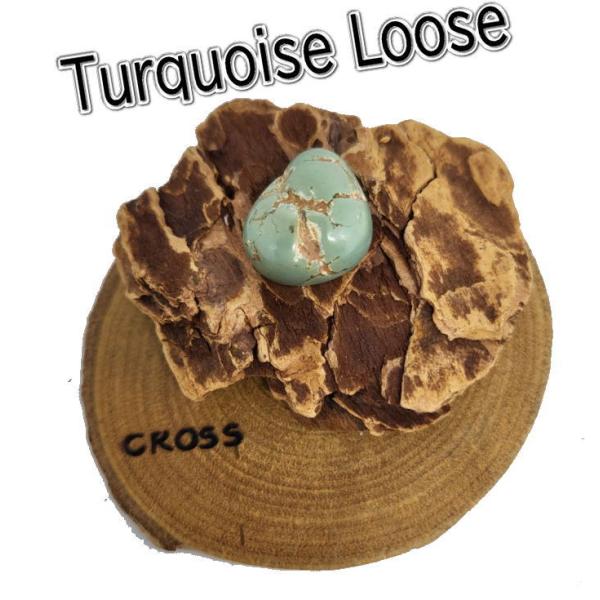 ru-188マトリックスターコイズルース 産地不明  アクセサリー/材料/