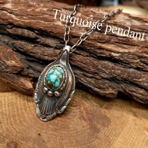 Indian Jewelry FUNNY公式ストア ナバホ族 ターコイズ ペンダント