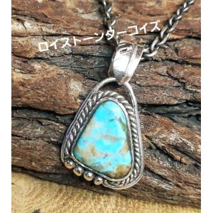 J334-8〕アリゾナターコイズ SV925 ペンダントトップ Arizona