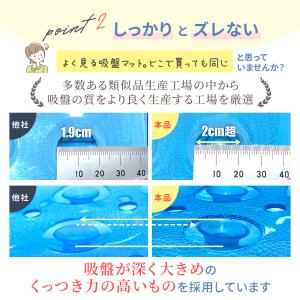 浴槽マット 浴室マット お風呂マット 大判 ロ...の詳細画像5