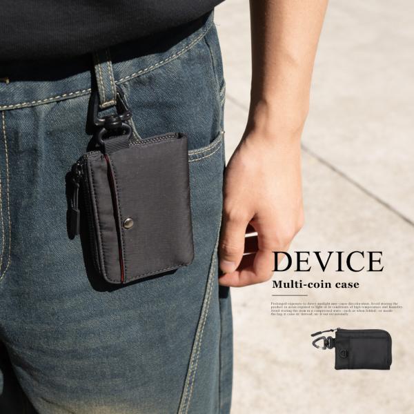 コインケース メンズ ミニ財布 DEVICE ブランド デバイス ウォレット 紳士用財布 男性用 小...