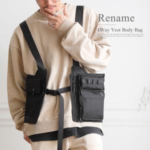 ベスト ジレ バックパック メンズ ボディバッグ バッグ アウトドア バイク 自転車 おしゃれ カバン スポーツ 撥水 釣り フィッシングベスト チョッキ 重ね着