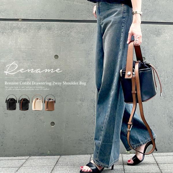 ショルダーバッグ 2way 巾着 バッグ レディース バッグ ハンドバッグ 小さめ 2wayバッグ ...