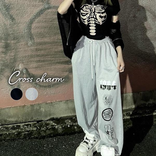 スウェット スウェットパンツ レディース おしゃれ メンズ 韓国 オーバーサイズ お揃い スウェット...