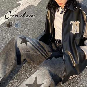 デニム  スプレーデニム パンツ デニムパンツ レディース ワイドパンツ ワイド 大きいサイズ ジーンズ ジーパン ボトム 体型カバー ボトムス