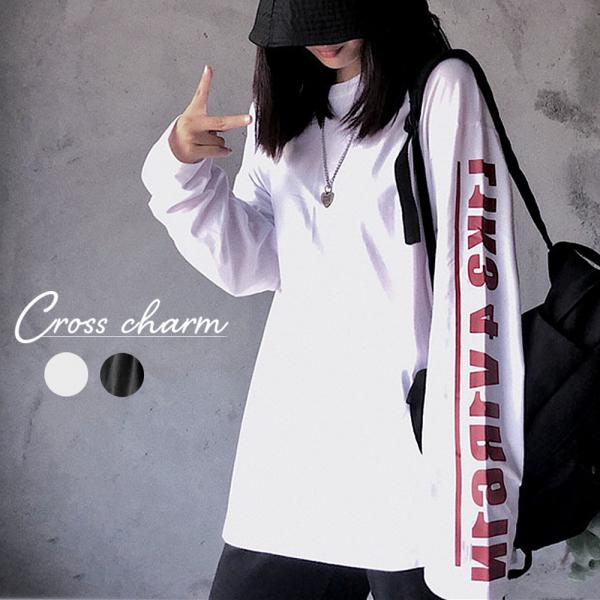 ロンT ロンティー トップス 大人 ゆったり 大きい 大きいサイズ ロングtシャツ ユニセックス