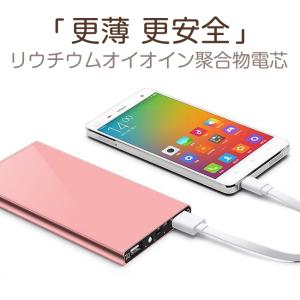モバイルバッテリー 20000mAh 軽量 薄...の詳細画像4