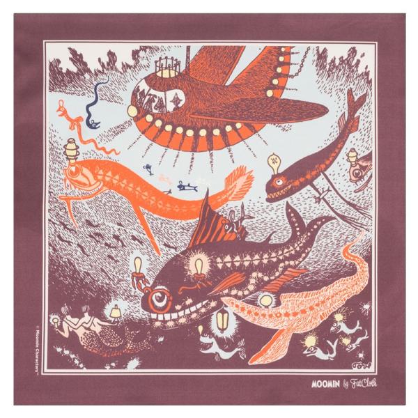 Fatcloth ポケットチーフ 北欧 フィンランド ハンカチ スクリーンワイパー メガネ拭き ムー...