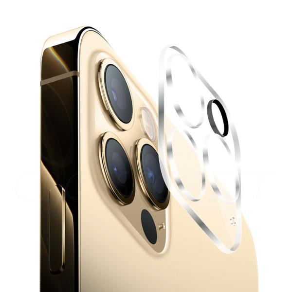 クロスフォレスト iPhone 12 Pro 用 背面 カメラレンズ保護 ガラスフィルム カメラ保護...