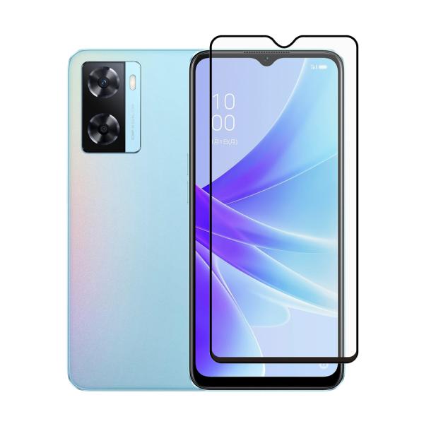 クロスフォレスト OPPO A77 用 アンチグレア 液晶保護 ガラスフィルム