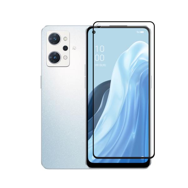 クロスフォレスト OPPO Reno7 A 用 アンチグレア 液晶保護 ガラスフィルム