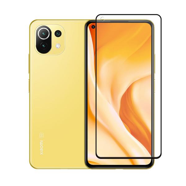 クロスフォレスト Xiaomi Mi 11 Lite 5G 用 アンチグレア 液晶保護 ガラスフィル...