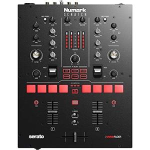 Numark 2チャンネルスクラッチミキサー Serato DJ Pro/DVSライセンス付属 Innofaderクロスフェーダー搭載 6つのダイレク