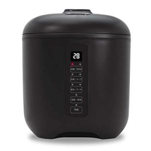 東京Deco 多機能炊飯器 2合 マイコン式 マットブラック