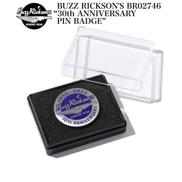 BUZZ RICKSON&apos;S BR02746 “30th ANNIVERSARY PIN BADGE...
