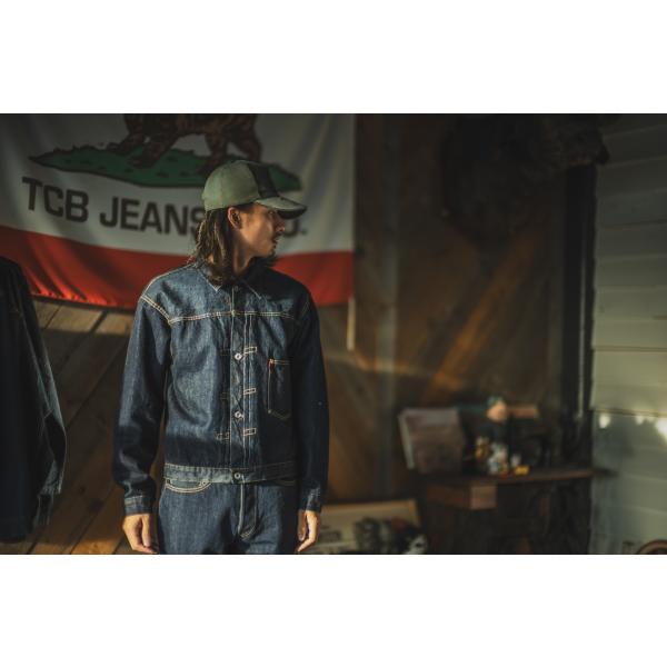 TCB jeans “Late S40's Jacket 13.5oz”(INDIGO TAB仕様)