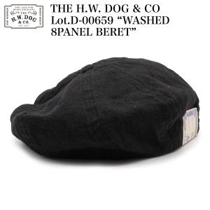 THE H.W. DOG & CO D-00659 “WASHED 8PANEL BERET”｜crossover-co