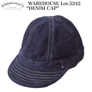 WAREHOUSE Lot.5242 “DENIM CAP”｜crossover-co