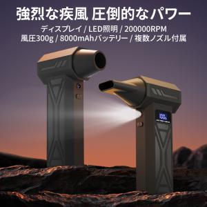 【最大風速80m/s・8000mAh】エアダス...の詳細画像2
