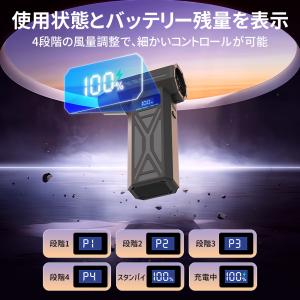 【最大風速80m/s・8000mAh】エアダス...の詳細画像4