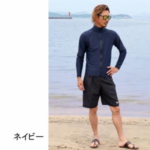 【宅配便 送料無料】ラッシュガード メンズ 長...の詳細画像2