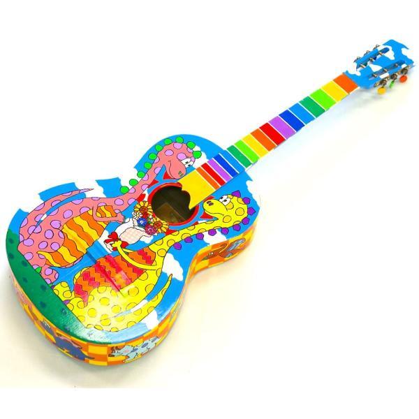 虹の麓 すぎざきいずみ JUNK GUITAR ART CONTEST vol.1 出展作品