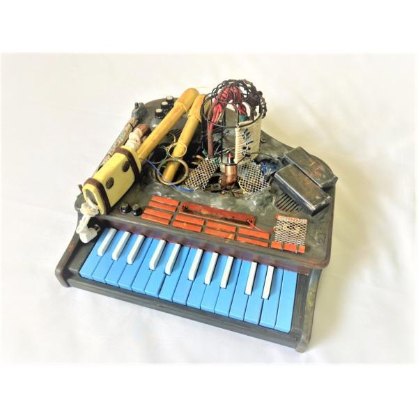 スチームパンクピアノ sugar 楽器アート作品 ピアノ