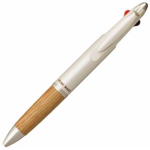 ピュアモルト ３機能ペン ２＆１ 軸色:ナチュラル 品番:MSXE310050770 三菱鉛筆(uni) 専門ストア ※名入れはしておりません。