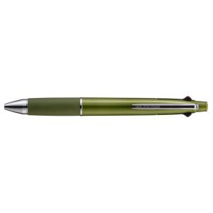 ジェットストリーム ５機能ペン ４＆１ 0.5mm 軸色:オリーブグリーン 品番:MSXE510005.7 三菱鉛筆(uni) 専門ストア