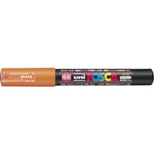 ポスカ 極細 インク色:橙 品番:PC1M.4 三菱鉛筆(uni) 専門ストア サインペン